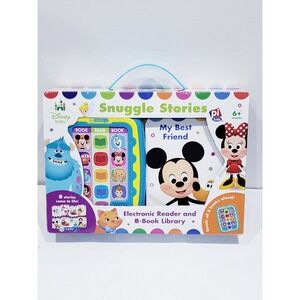 Disney Baby Snuggle Stories Me Reader Electronic Reader & 8 Book Library